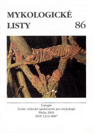 czech mycology journal cover